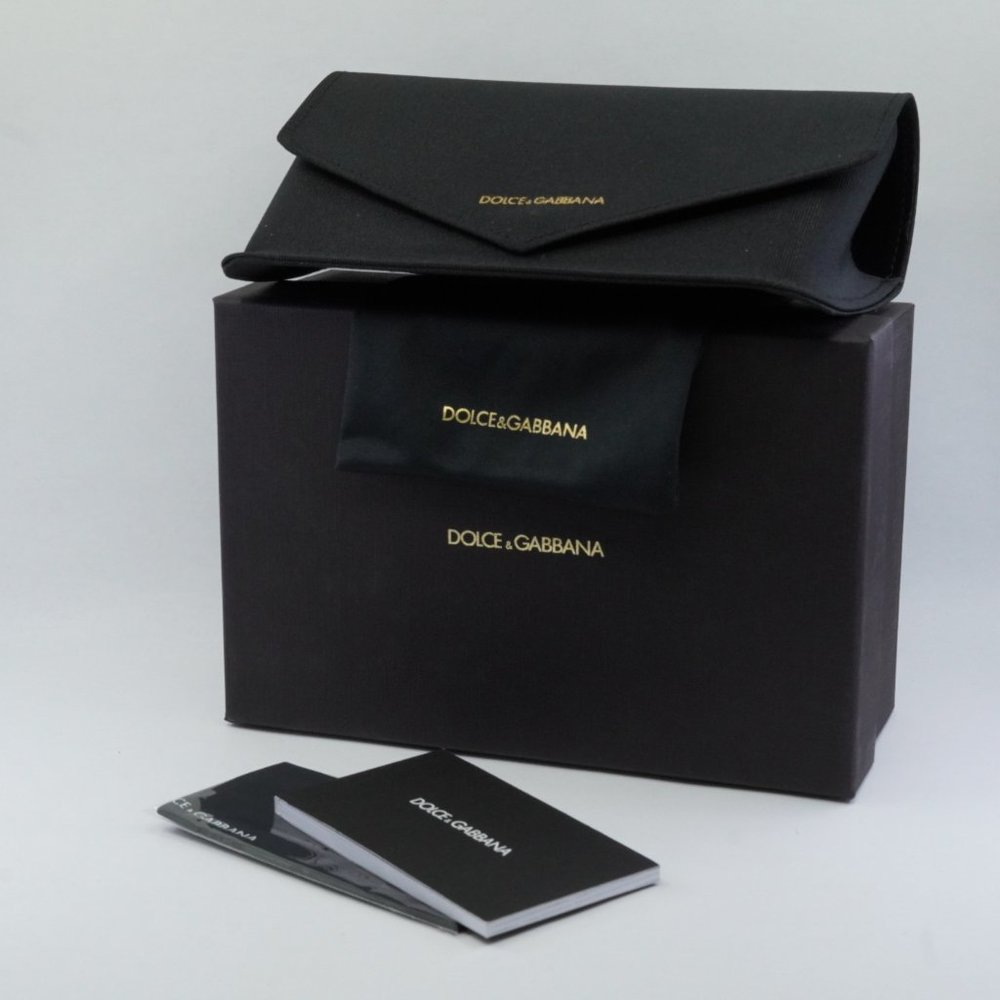 NEW DOLCE&GABBANA DG1349 1311 GOLD/MATTE BLACK EYEGLASSES - Picture 10 of 10